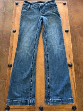 Stetson Indigo Wide-Leg Flare Jeans